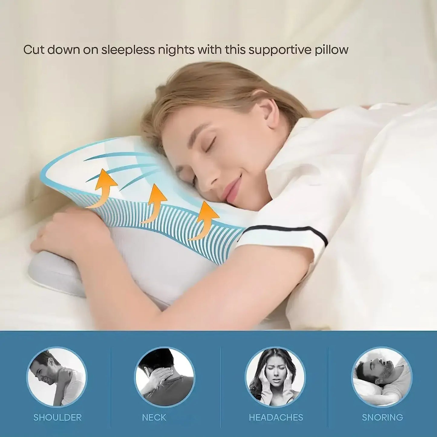 OrthoSleep™ Relief Pillow